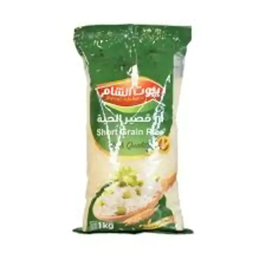 رز مصري حبة قصيرة 1 كغ - بيوت الشام